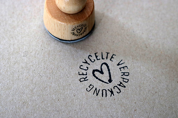Nachhaltiges Stempeldesign